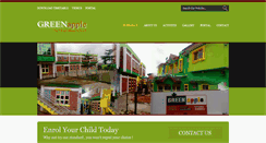 Desktop Screenshot of greenappleschoolsng.com