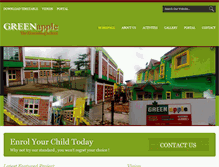 Tablet Screenshot of greenappleschoolsng.com